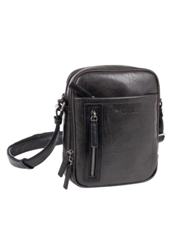 Bolso Bandolera Verota Matties 40183-20 Negro Nuevos Prod...