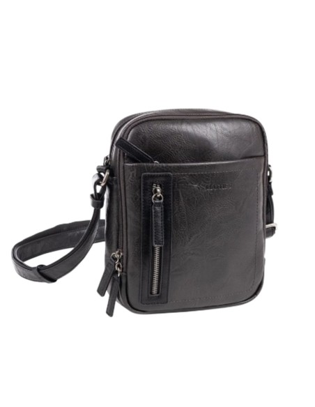 Bolso Bandolera Verota Matties 40183-20 Negro Nuevos Prod...