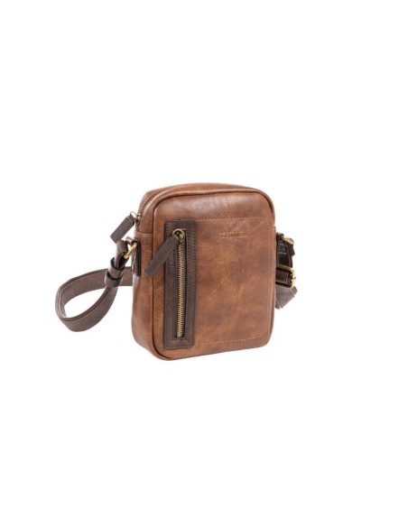 Bolso Bandolera Verota Matties 40186-12 Cuero Bolsos Homb...