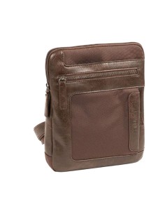 Bolso Bandolera Plano Matties Sport Nylon 40190-80 Marrón...