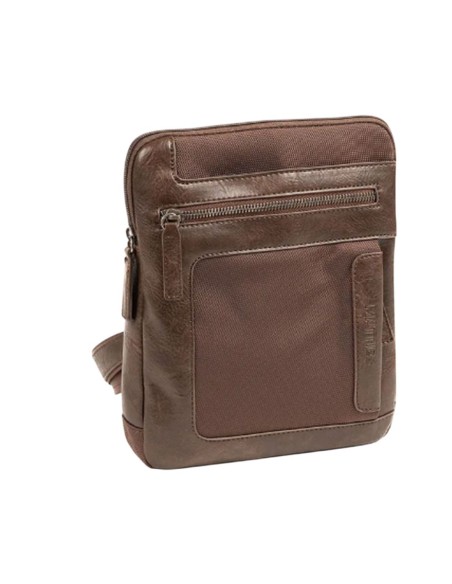 Bolso Bandolera Plano Matties Sport Nylon 40190-80 Marrón...