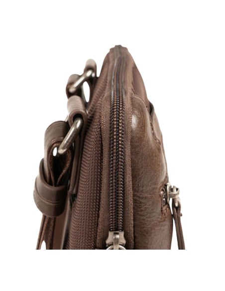 Bolso Bandolera Plano Matties Sport Nylon 40190-80 Marrón...
