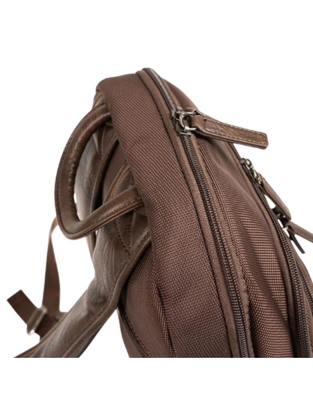 Mochila Portaordenador Matties Sport Nylon 40197-80 Marró...