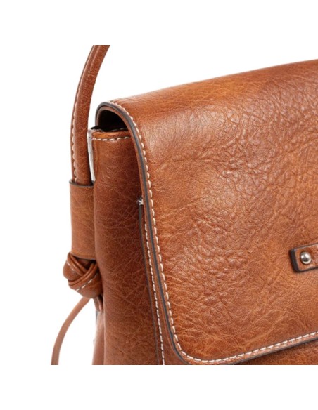 Bolso Bandolera C/Solapa Matties Minibags 23250- 12 Cuero...