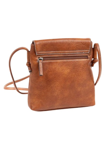 Bolso Bandolera C/Solapa Matties Minibags 23250- 12 Cuero...