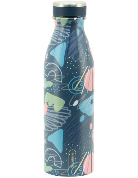 Botella Acero Inoxidable Tandem Trazos 500 Ml