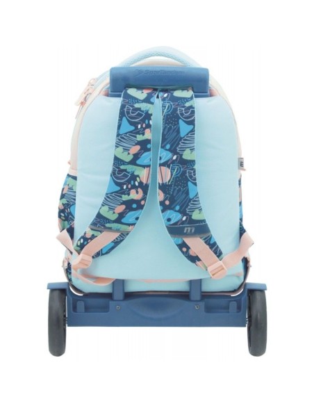 Mochila Carro Fijo Compact Desmontable Ruedas Grandes Tandem Trazos