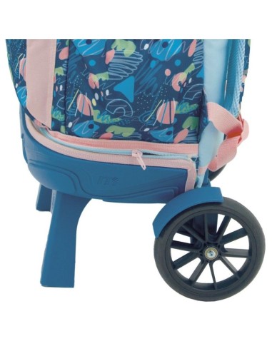 Mochila Carro Fijo Compact Desmontable Ruedas Grandes Tandem Trazos