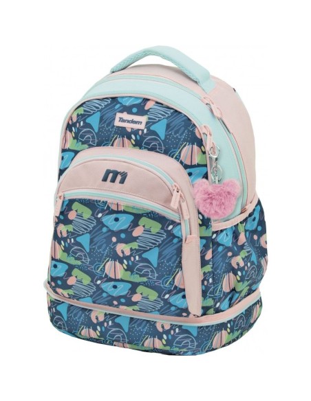 Mochila Carro Fijo Compact Desmontable Ruedas Grandes Tandem Trazos