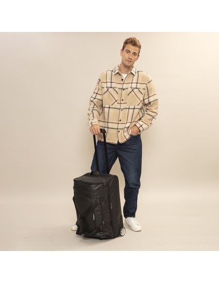 Bolso Con Ruedas S Gabol Canada Negro Maletas | Fraber