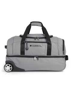 Bolso Con Ruedas S Gabol Canada Gris Maletas viaje | Fraber
