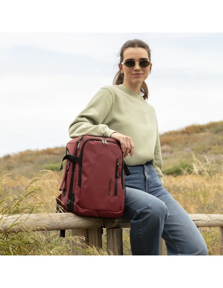 Bolso Viaje Mochila XS Underseat Gabol Canada Burdeos Moc...
