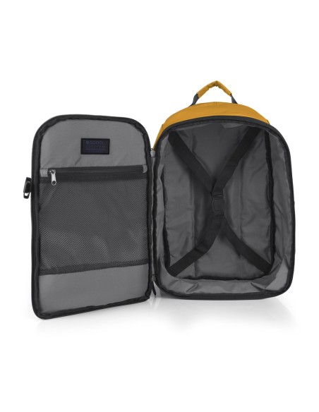 Bolso Viaje Mochila XS Underseat Gabol Canada Mostaza Mal...