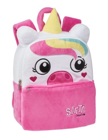 Mochila Peluche Guardería Safta Unicornio | Comprar Mochila Peluche...