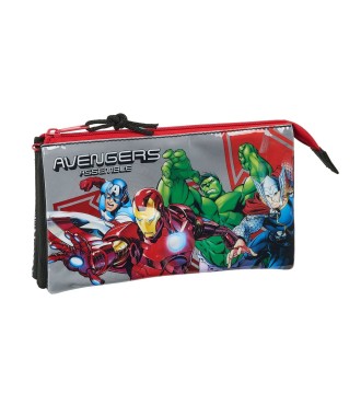 Portatodo Tres Compartimentos  Avengers Heroes