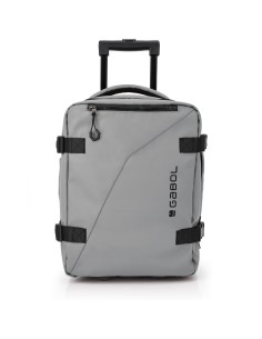 Mochila C/Ruedas XS Gabol Canada Gris Maletas viaje | Fraber