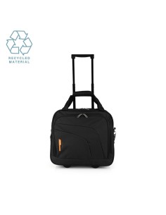 Cartera Piloto Gabol Week Eco Negro Maleta piloto portaor...
