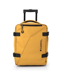 Mochila C/Ruedas XS Gabol Canada Mostaza Maletas viaje | ...