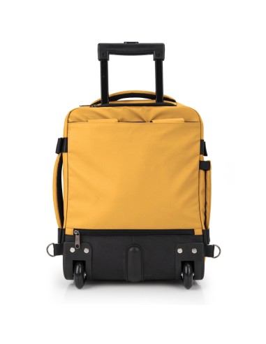 Mochila C/Ruedas XS Gabol Canada Mostaza Maletas viaje | ...