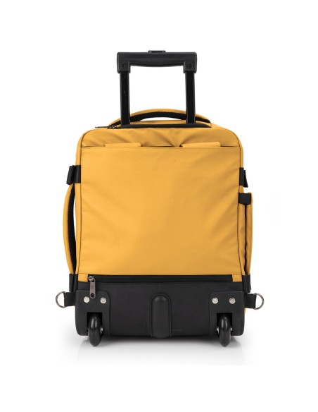 Mochila C/Ruedas XS Gabol Canada Mostaza Maletas viaje | ...