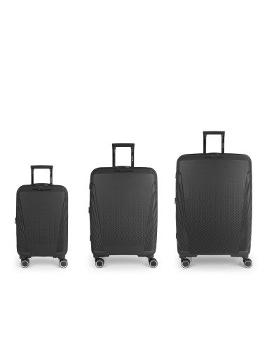 Set 3 Maletas C22-M-L Gabol Soho Negro Juego de Maletas |...