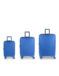 Set 3 Maletas C22-M-L Gabol Soho Azul Juego de Maletas | ...