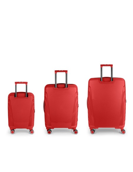 Set 3 Maletas C22-M-L Gabol Soho Rojo Juego de Maletas | ...