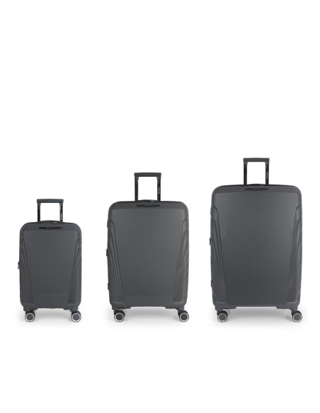 Set 3 Maletas C22-M-L Gabol Soho Gris Juego de Maletas | ...