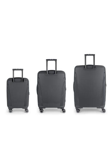 Set 3 Maletas C22-M-L Gabol Soho Gris Juego de Maletas | ...