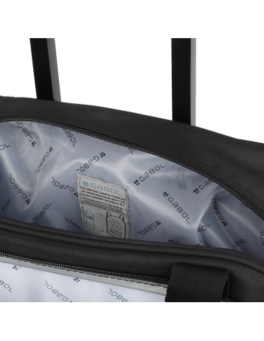 Cartera Piloto Gabol Week Eco Negro Maleta piloto portaor...