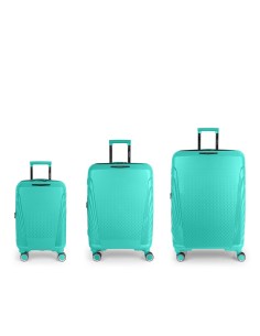 Set 3 Maletas C22-M-L Gabol Soho Turquesa Juego de Maleta...