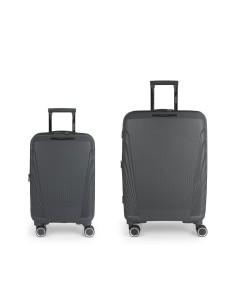 Set 2 Maletas C22-M  Gabol Soho Gris Juego de Maletas | F...
