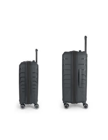 Set 2 Maletas C22-M  Gabol Soho Gris Juego de Maletas | F...
