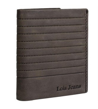 Cartera Billetero Lois Knight Marrón Oscuro | Comprar Cartera Bille...