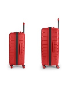 Set 2 Maletas M-L Gabol Soho Rojo Juego de Maletas | Fraber 2