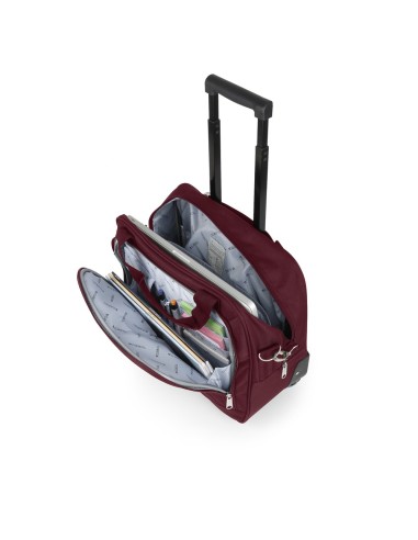 Cartera Piloto Week Eco Gabol Burdeos Maleta piloto porta...