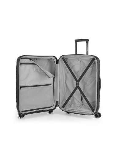 Maleta Trolley Mediano Gabol Soho Negro Maletas Medianas ...