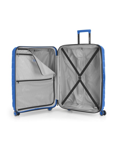 Maleta Trolley Grande Gabol Soho Azul Maletas Grandes | F...