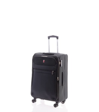 Maleta Mediana Gladiator 3D Negro | Comprar Maleta Mediana Gladiato...