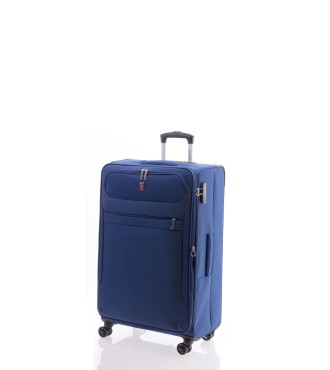 Maleta Grande Gladiator 3D Azul | Comprar Maleta Grande Gladiator 3...
