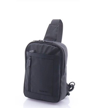 Mochila Bandolera Crossbody Hombre Vogart Dark Negro | Comprar Moch...