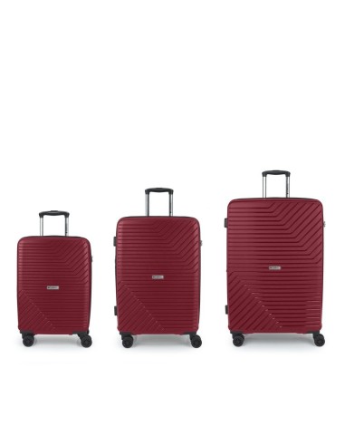 Set 3 Maletas C22-M-L Gabol Osaka Rojo | Comprar Set 3 Maletas C22-...