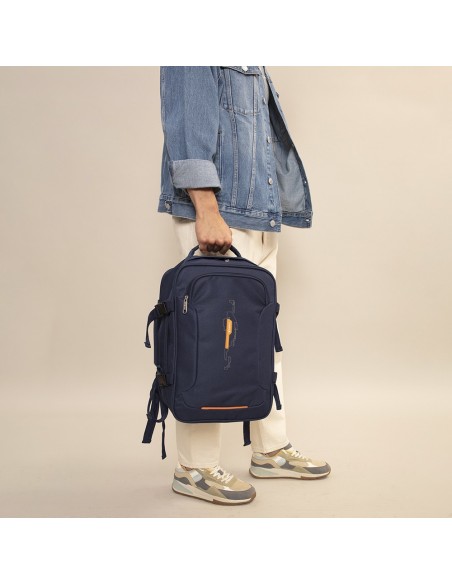 Mochila Cabina XS Gabol Week Eco Azul Marino Maletas Cabi...