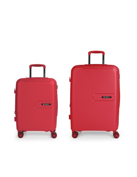 Set 2 Maletas C22-M  Gabol Steady Rojo Juego de Maletas |...