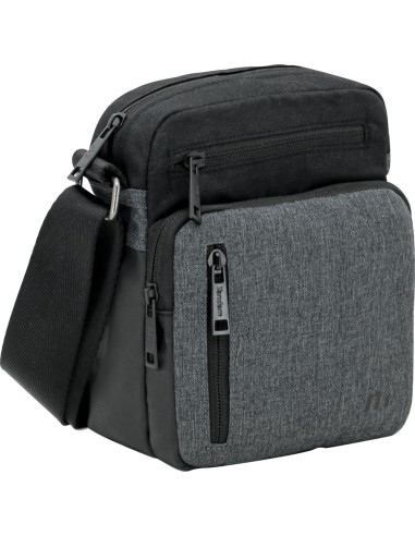 Bolso Cruzado Hombre Tandem City 2 M1 Eco Negro-Gris | Comprar Bols...