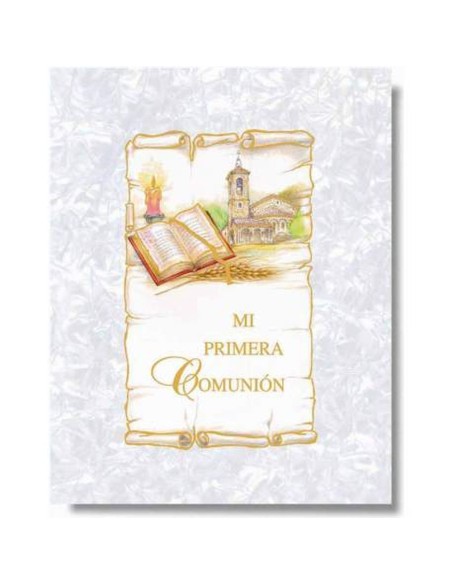 Libro Comunión Edicromo Musical Imitación  21364 Libro Comunión Edicromo Musical Imitación  21364