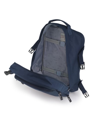 Mochila Cabina S Gabol Week Eco Azul Marino Maletas Cabin...