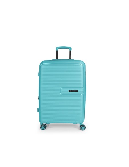 Maleta Trolley Mediano Gabol Steady Turquesa Maletas Medi...