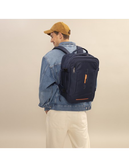 Mochila Cabina S Gabol Week Eco Azul Marino Maletas Cabin...