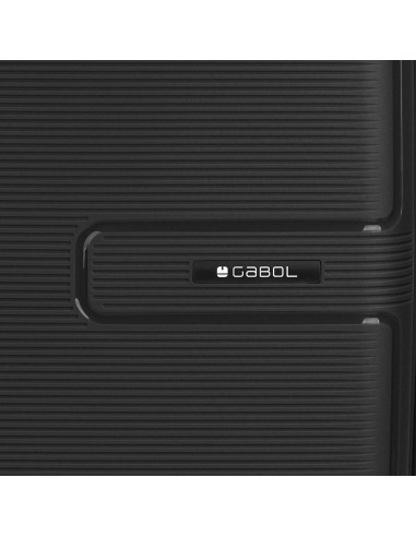 Maleta Trolley Grande Gabol Steady Negro Maletas Grandes ...